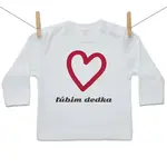 Boodyy Tričko s dlhým rukávom Ľúbim dedka 110 (4-5 rokov)