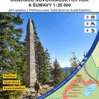 VIA CZECHIA - Jižní stezka, BOX 3, Krajinou Novohradských hor a Šumavy 1 : 25 000