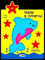Nalep a vybarvuj - Delfín 2-3 roky