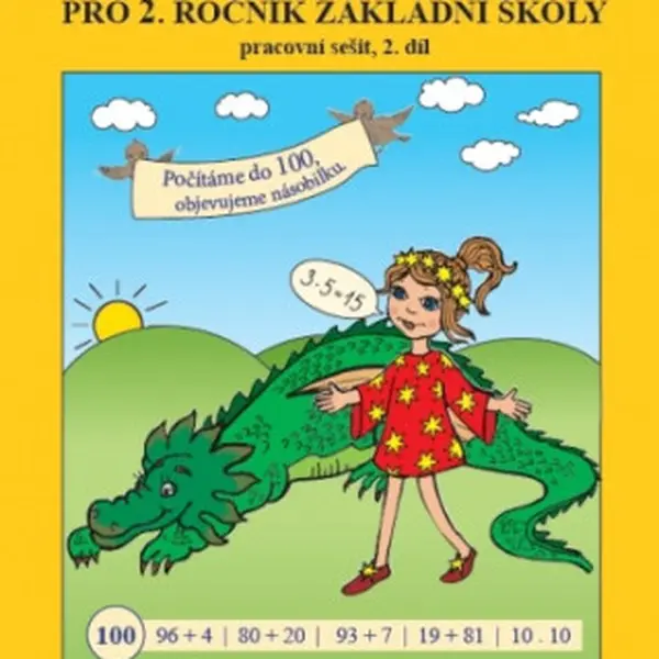 Veselé počítání 2. díl – pracovní sešit k učebnici Matematika 2 - Zdena Rosecká