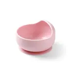 BABYONO Silikonová dudlíková miska s prísavkou - pink 6m+
