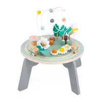 Janod Sweet Cocoon Dřevěný motorický stůl s aktivitami Zahrada