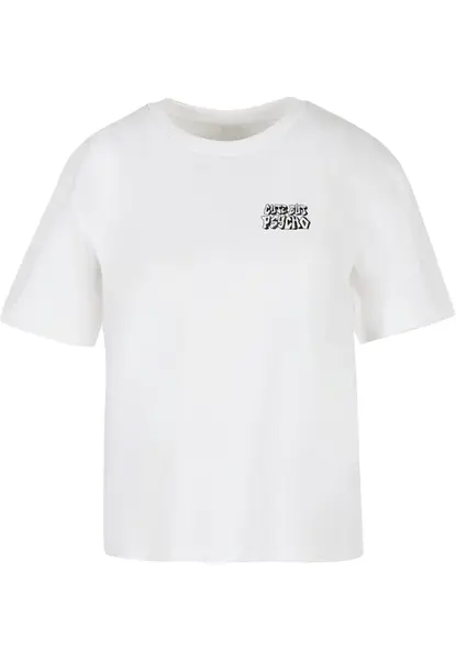 Women's T-shirt Cute But Psycho white