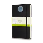 Zápisník Moleskine Expanded - tvrdé desky L, čistý, černý