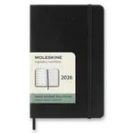 Diář Moleskine 2026 - měkké desky S, týdenní, černý