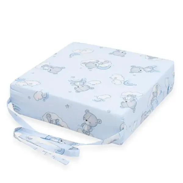Dětský podsedák na židli New Baby BASIC Bear blue