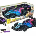 RC neonové závodní auto na dálkové ovládání