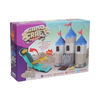 Kinetický písek sada na stavbu z cihliček Hrad 750g - český obal