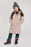 Dětská bunda Reima Vaanila béžová barva, 5100102B