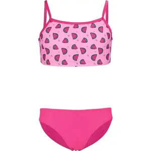 AQUOS SIENNA Dievčenské dvojdielne plavky, ružová, veľkosť 152-158