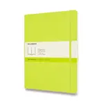 Zápisník Moleskine - měkké desky, XL, čistý - limetka
