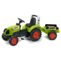 Falk Šlapací traktor 1040AB Claas Arion 430 s vlečkou
