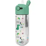 Oxybag DINO 450 ML Dětská plastová láhev na pití, transparentní, velikost