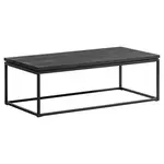 Livetastic KONFERENČNÍ STOLEK, černá, dřevo, 120/60/40 cm