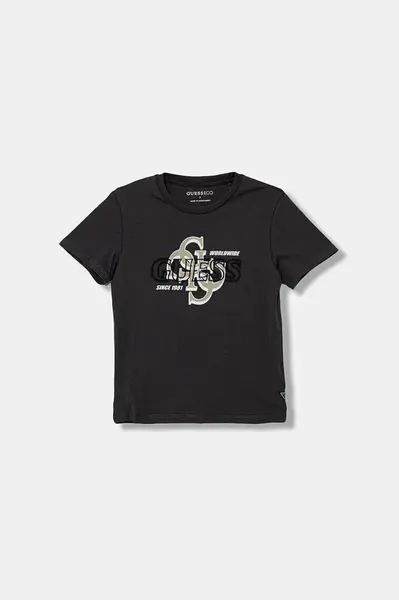 Dětské bavlněné tričko Guess