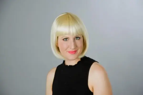 Dámska parochňa Bob blond
