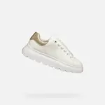 White Girls Geox Puffypop Sneakers - Girls
