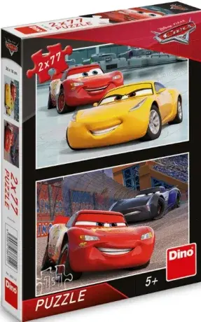 Puzzle Cars 3 Závodníci 2x77 dílků