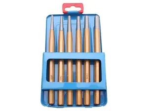 BGS Technic BGS 1656 Důlčíky v plechové kazetě. Sada 6 dílů