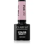 Claresa SoakOff UV/LED Color Fun Fair gelový lak na nehty odstín Pink 510 5 g