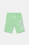 Dětské bavlněné šortky Guess