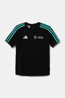 Dětské tričko adidas Performance MER DNA černá barva, s potiskem, JV5423