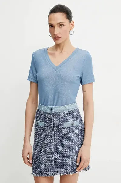 Tričko Morgan DIWI modrá barva, DIWI