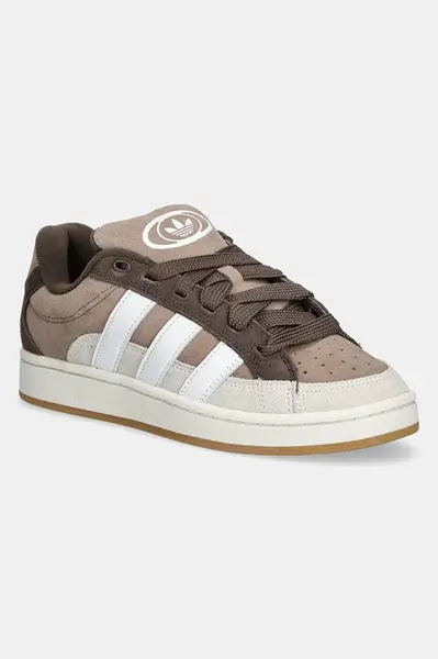 Semišové tenisky adidas Originals Campus 00S Beta hnědá barva, JP9583