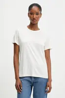 Tričko Answear.LAB dámské, béžová barva