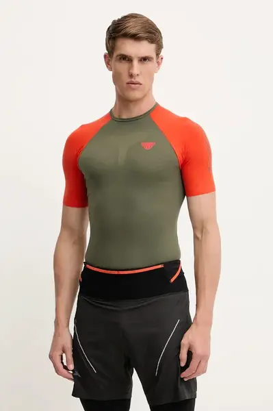 Sportovní triko Dynafit Ultra S-Tech pánské, zelená barva, 08.0000071426