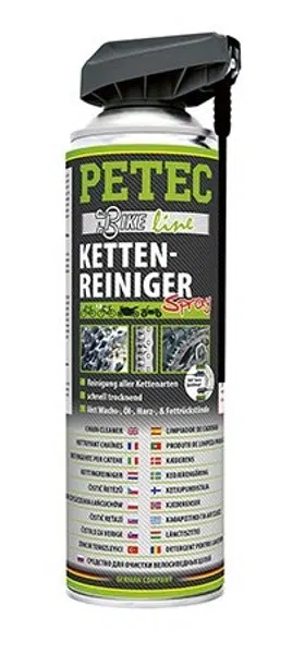 Čistič řetězů a hnacích mechanismů, sprej 500 ml - Petec