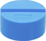 BGS technic Gumová podložka zvedáku 75x35 mm, nosnost 5t, modrá barva - BGS 72112