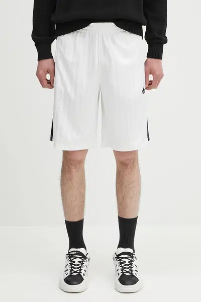 Kraťasy adidas Originals Poly Short pánské, bílá barva, JP1033
