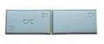 Ferdus Závaží samolepící zinkové ZNC 10 g, šedý lak - 1 kus Varianta: ZNC 30 g. šedý lak. 1 ks