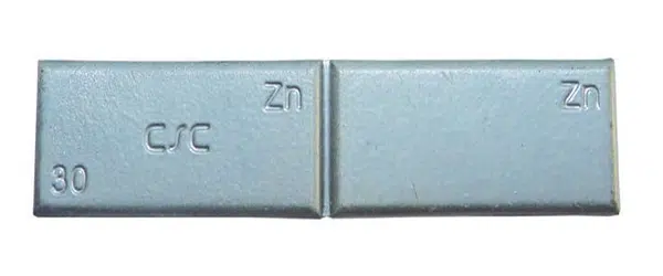Ferdus Závaží samolepící zinkové ZNC 10 g, šedý lak - 1 kus Varianta: ZNC 30 g. šedý lak. 1 ks