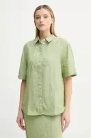 Lněná košile Samsoe Samsoe SALARIKAR