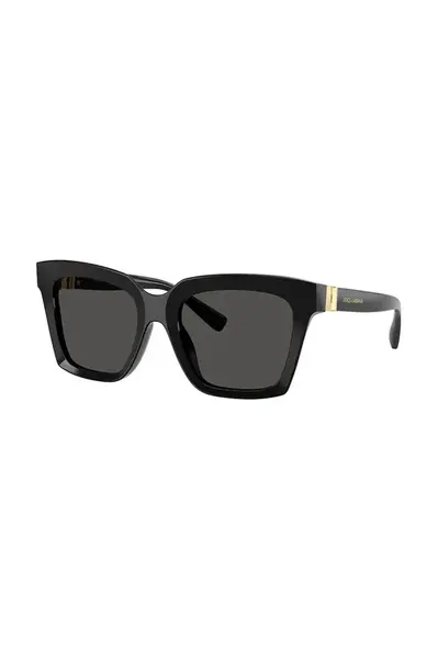 Sluneční brýle Dolce & Gabbana dámské, černá barva, 0DG4498