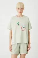 Bavlněné tričko Medicine dámské, zelená barva