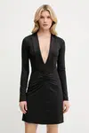 Šaty Victoria Beckham černá barva, mini, 1325JDR006585A