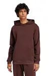Mikina adidas Originals Premium Loved Hoodie pánská, hnědá barva, s kapucí, hladká, JC8351
