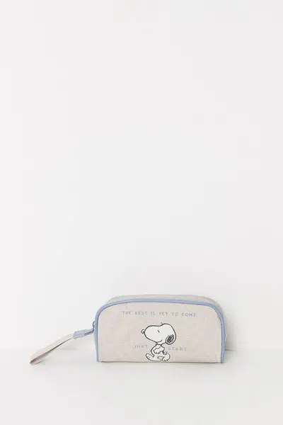 Kosmetická taška women'secret béžová barva, 4849220