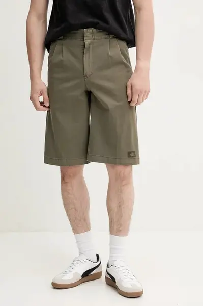 Kraťasy Dickies pánské, zelená barva, DK0A4Z83MGR1
