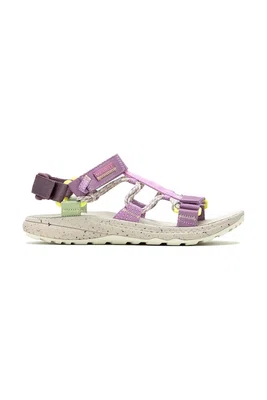 Sandály Merrell BRAVADA 2 dámské, fialová barva, J037796