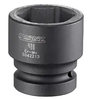 6hranná průmyslová hlavice 1" 27 mm - Tona Expert E042204 Velikost: 30 mm