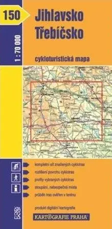 1: 70T(150)-Jihlavsko,Třebíčsko (cyklomapa)