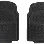 Autokoberce univerzální, gumové CAR MAT UNI SET 1, přední, 2ks - SIXTOL