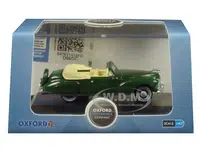 1941 Lincoln Continental Convertible Spode Green 1/87 (HO) Scale Diecast Model Car by Oxford Diecast
