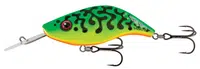 Salmo wobler sparky shad floating green tiger 4 cm
