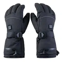 Electric Heating Gloves for Skating Cycling Outdoor Activities Rechargeable Thickened Gloves 5V 4000mAh Battery