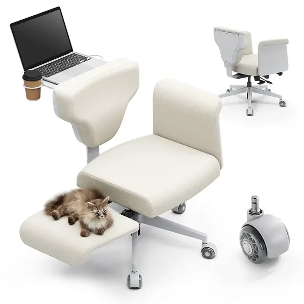 NEWTRAL Freedom-X-FF Multi-Posture Chair with Armrests Apricot